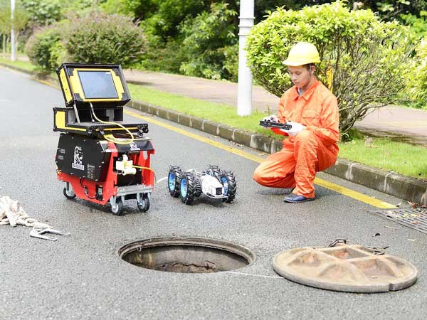 正蓝管道机器人检测