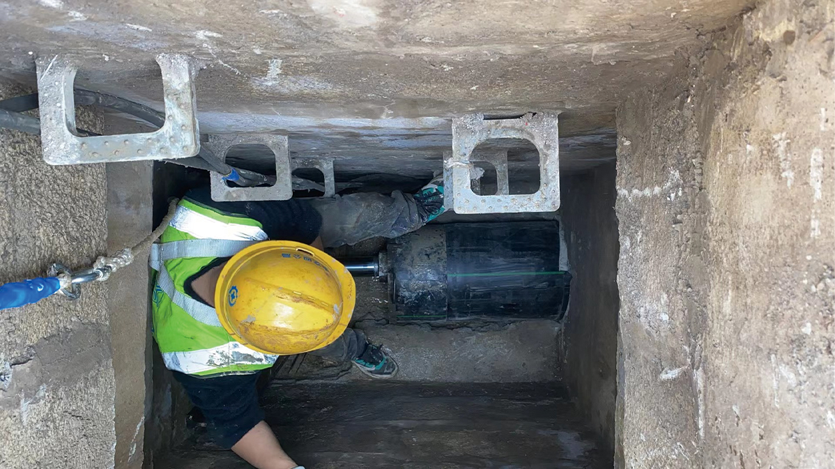 正蓝HDPE短管内衬法